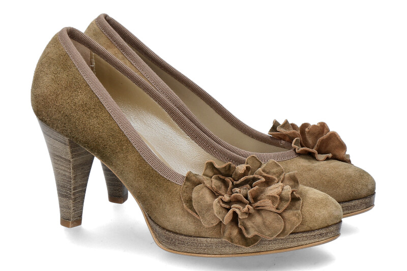 dirndl + bua Pumps ANTIKBOCK STEIN (38) dirndl + bua Pumps ANTIKBOCK STEIN (38)