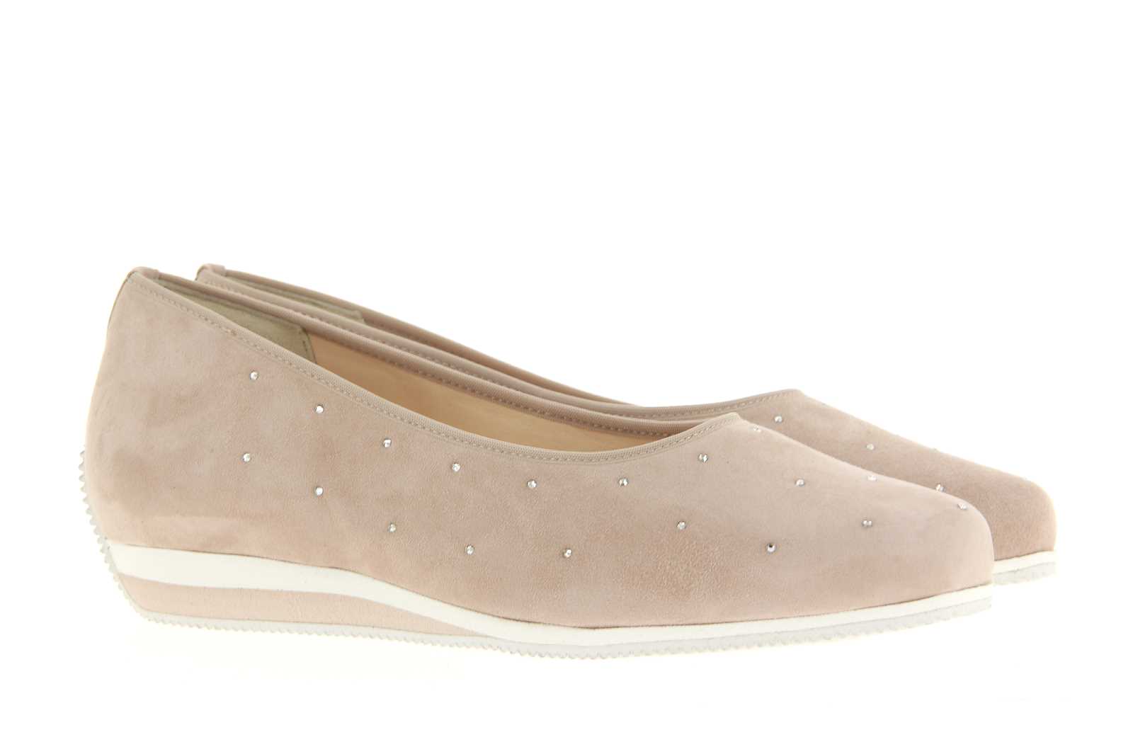 Hassia Slipper SANREMO WEITE-H SAMTZIEGE PUDER (37½)