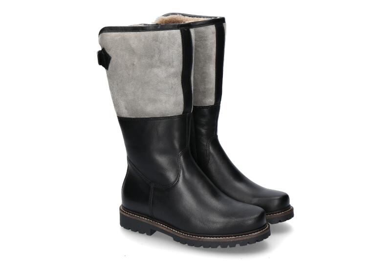 Dirndl + Bua Stiefel gefüttert PANIOLO VELOUR SCHWARZ KHAKI (41) Dirndl + Bua Stiefel gefüttert PANIOLO VELOUR SCHWARZ KHAKI (41)