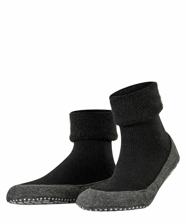 FALKE Cosyshoe Hausschuh BLACK
