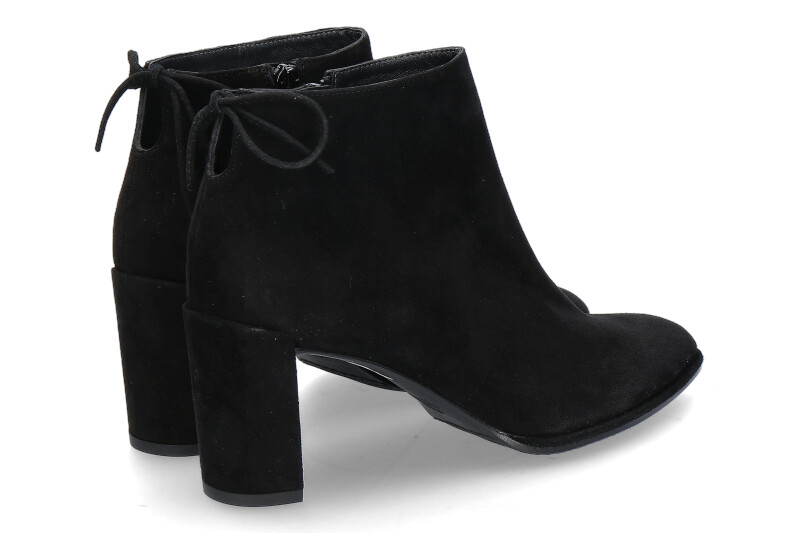 Stuart Weitzman Stiefelette LOFTY BLACK SUEDE (42)