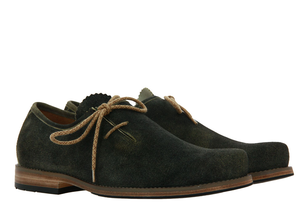 Dirndl + bua Trachtenschuh ANTIKBOCK ANTHRAZIT (45)