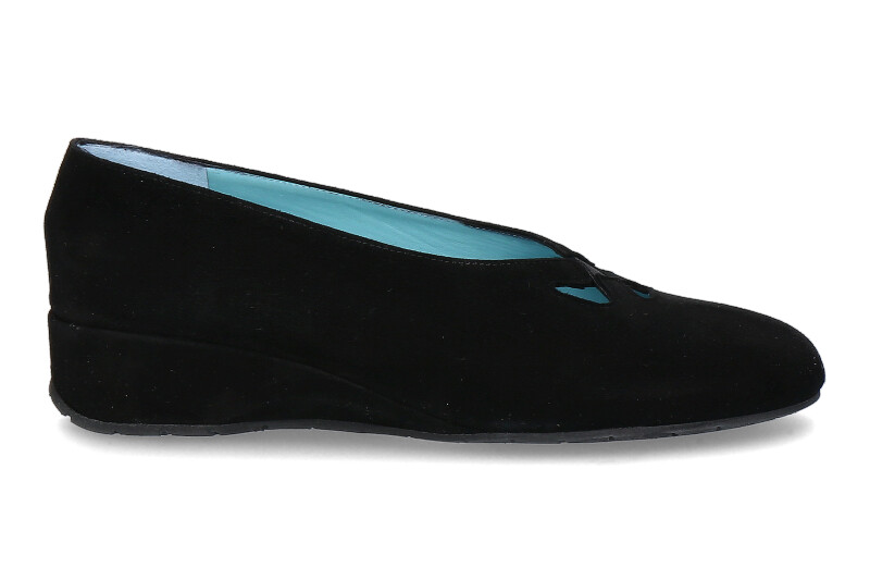 Thierry Rabotin Keilballerina ZETA CAMOSCIO NERO (42½) Thierry Rabotin Keilballerina ZETA CAMOSCIO NERO (42½)