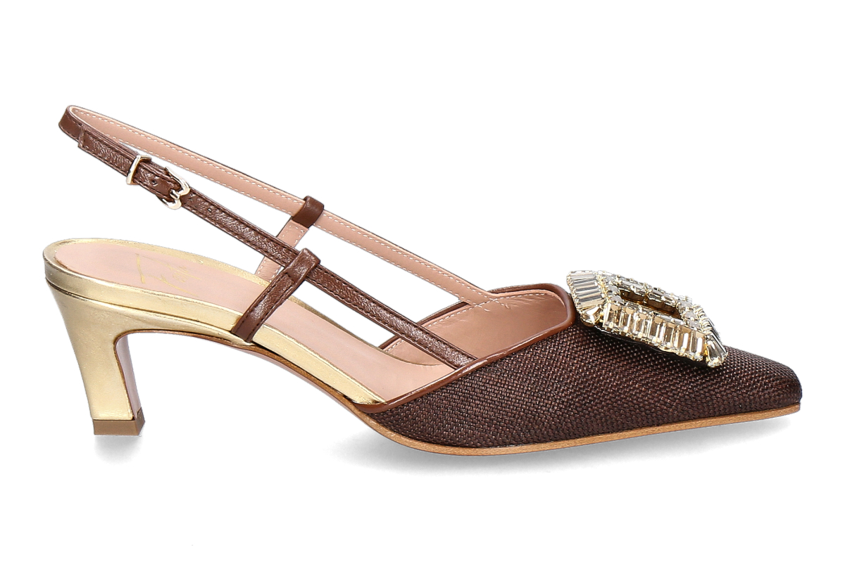 Roberto Festa Slingpumps JULIEN FARRO- dunkelbraun/ marrone