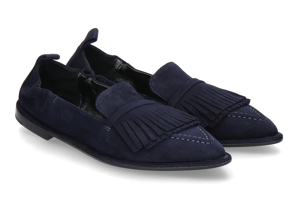 Pomme d'Or Loafer GRACE CAMOSCIO- navy/ dunkelblau