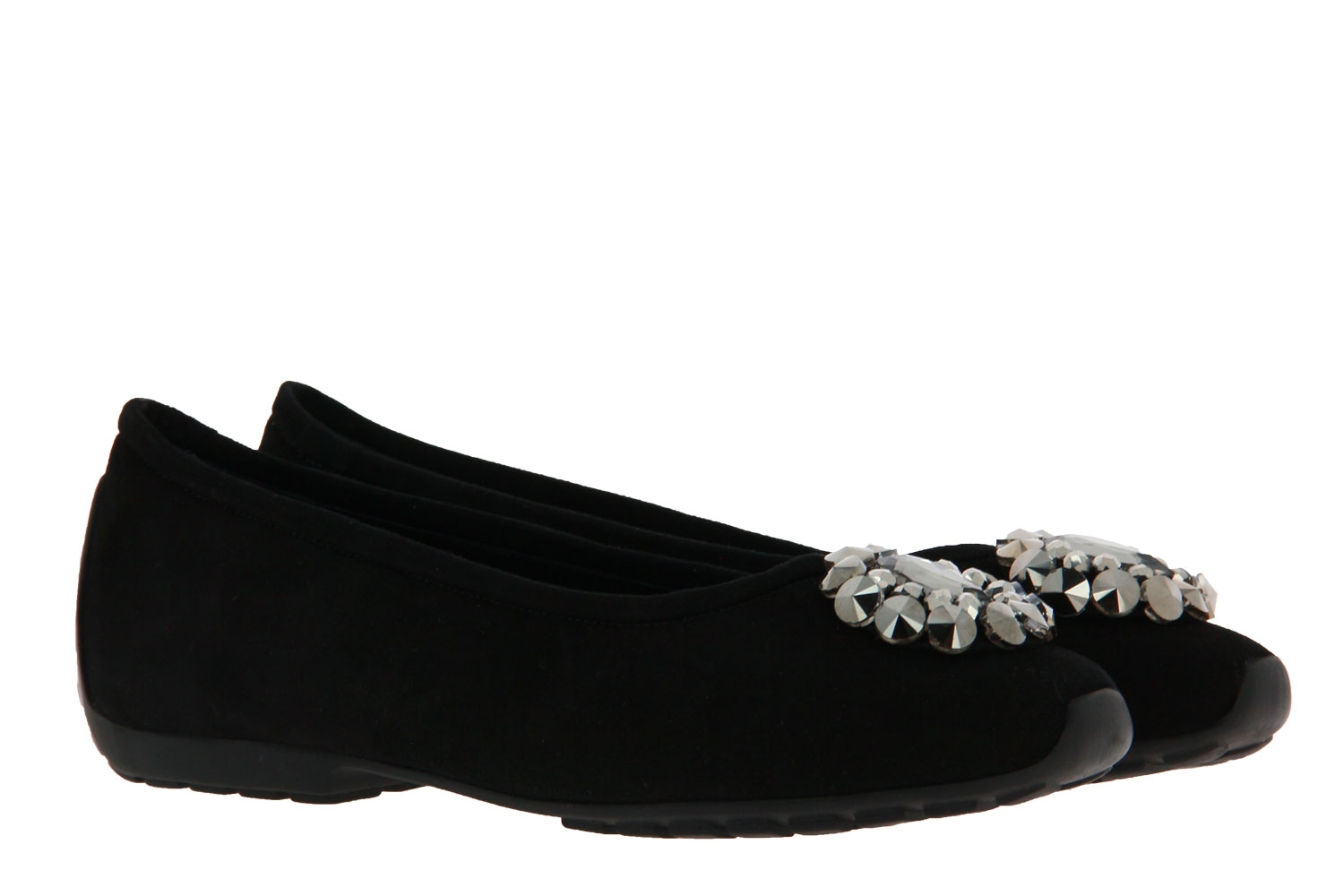 Mania Ballerina CAMOSCIO NERO SWAROVSKI (37 ) Mania Ballerina CAMOSCIO NERO SWAROVSKI (37 )