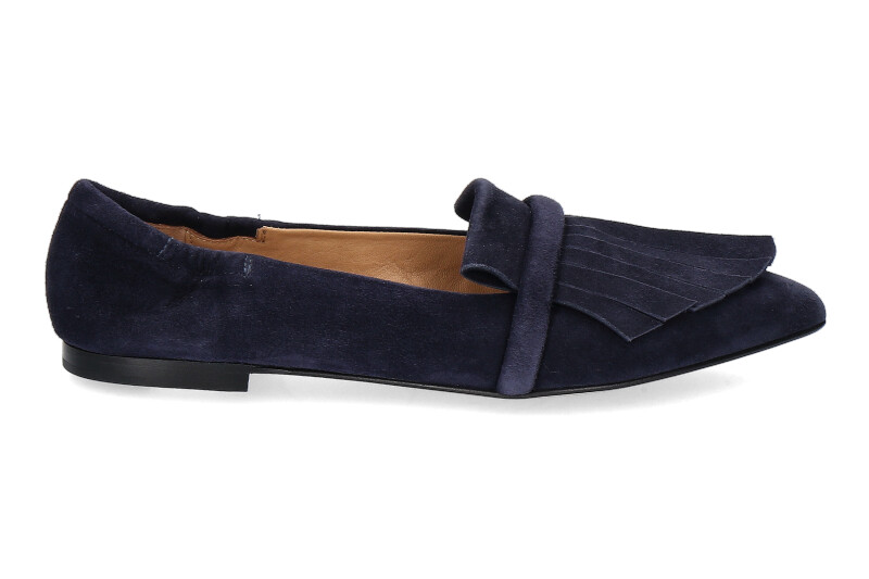 Pomme D'Or Slipper GRACE CAMOSCIO NAVY (38½)