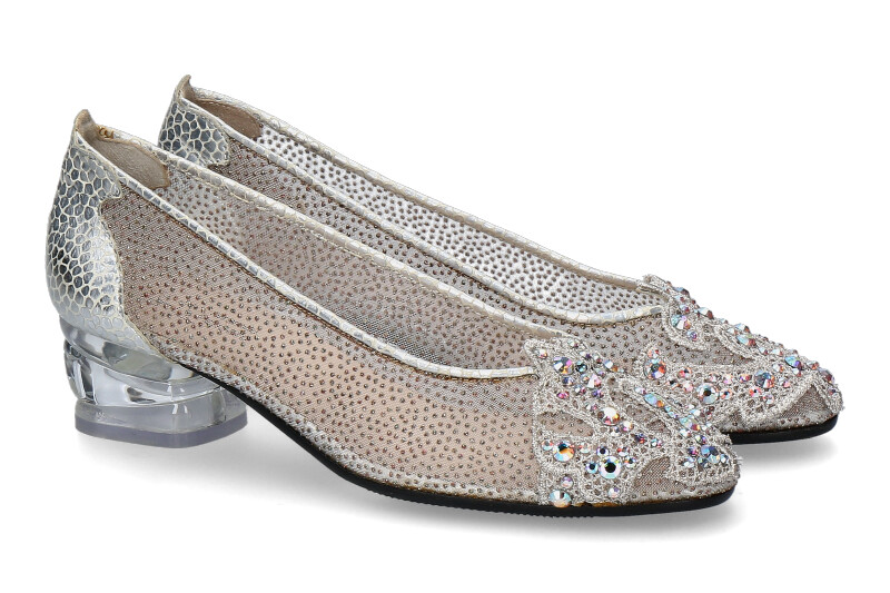 Fernando Pensato Pumps LARA GALAXY ARGENTO (40½)