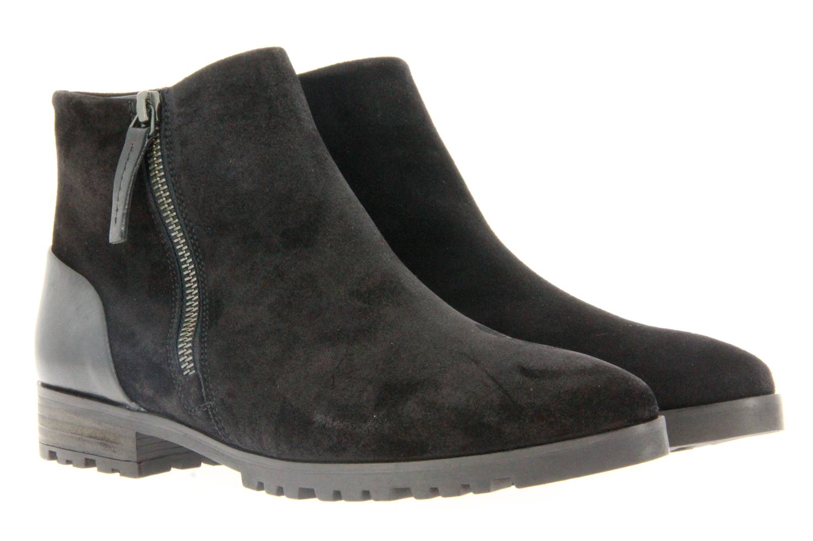 Paul Green Stiefelette SUEDE SOFTCALF BLACK (40½)