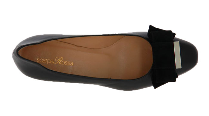 ScarpaRossa Pumps NAPPA NERA CAMOSCIO NERO (41½)