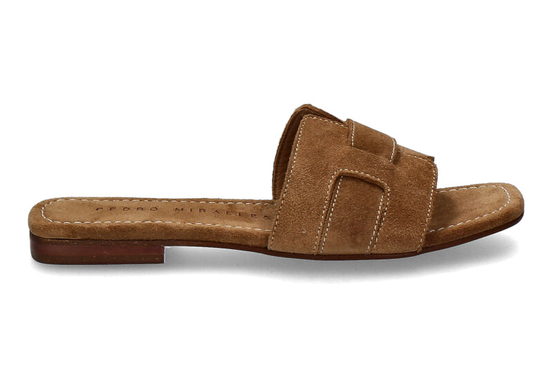 Pedro Miralles Pantolette BABY SILK CUOIO