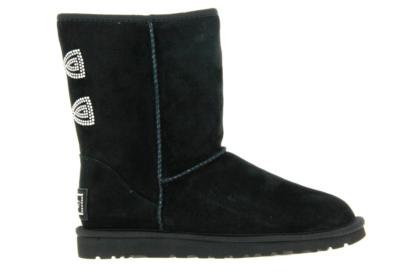 UGG Australia Boots CLASSIC SHORT CRYSTAL BOW BLACK (42)