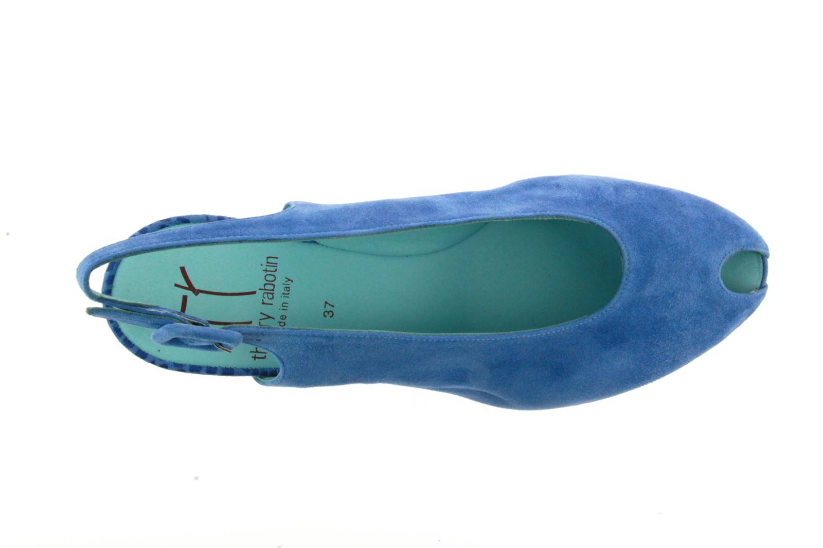 Thierry Rabotin Sandale CAMOSCIO BRILLIANT BLUE (37½)