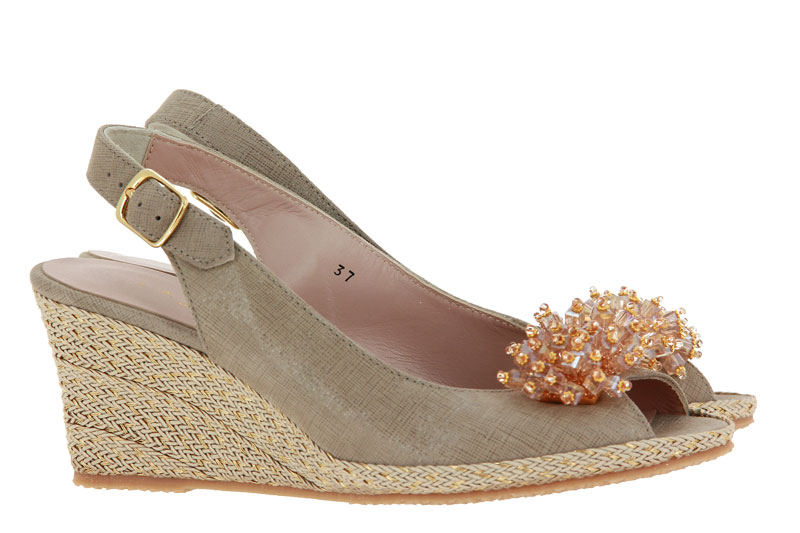La Badia Keilsandale ESTER CARTIZZE SAND (35½)