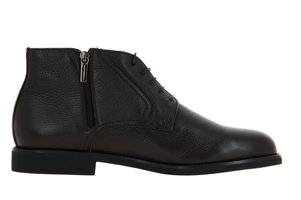 Moreschi Stiefelette gefüttert CERVO SCURO MARRONE  (43)