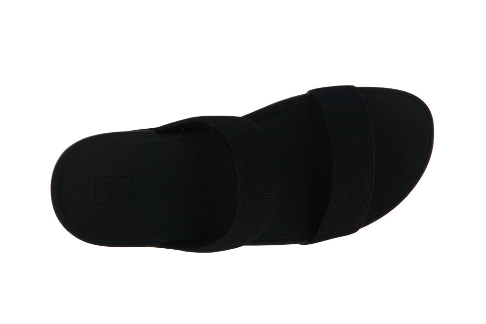 Fitflop Pantolette LOTTIE GLITZY SLIDE BLACK (39)