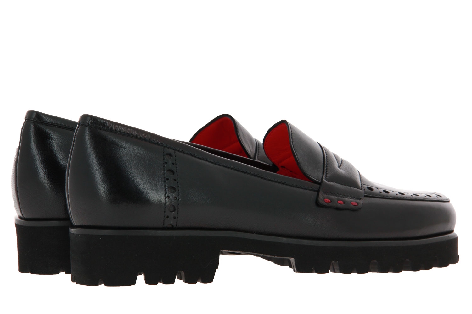 Pas de rouge Slipper MARTA NAPPA NERO (39)