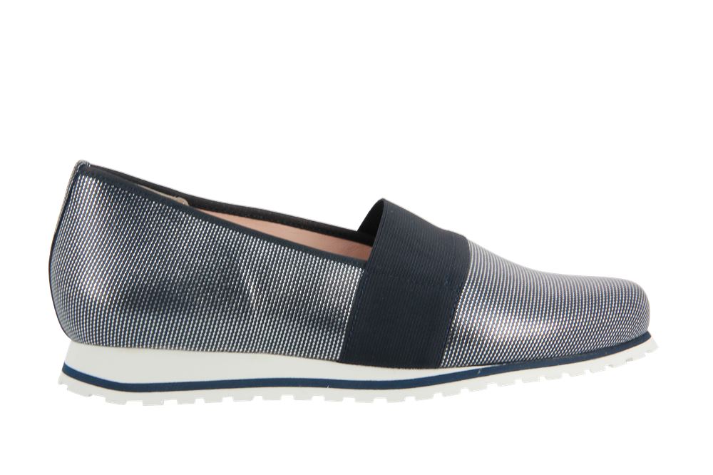 Hassia Slipper PIACENZA G-WEITE METAL LEDER OCEAN (38½)