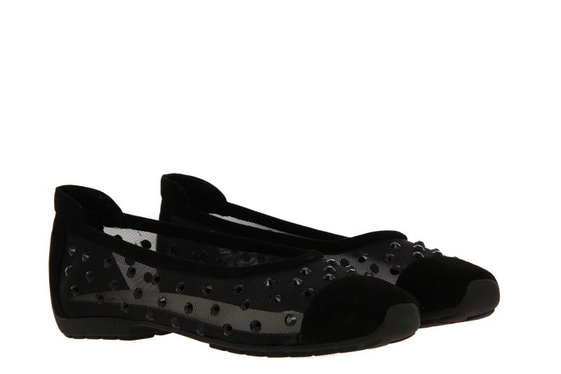 Mania Slipper RETE NERO CAMOSCIO NERO (42)