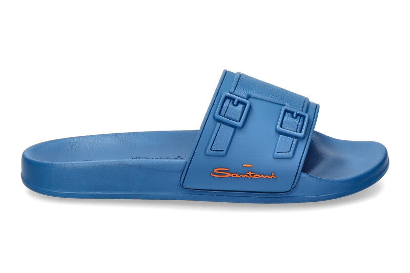 Santoni Pantolette AZURBLAU