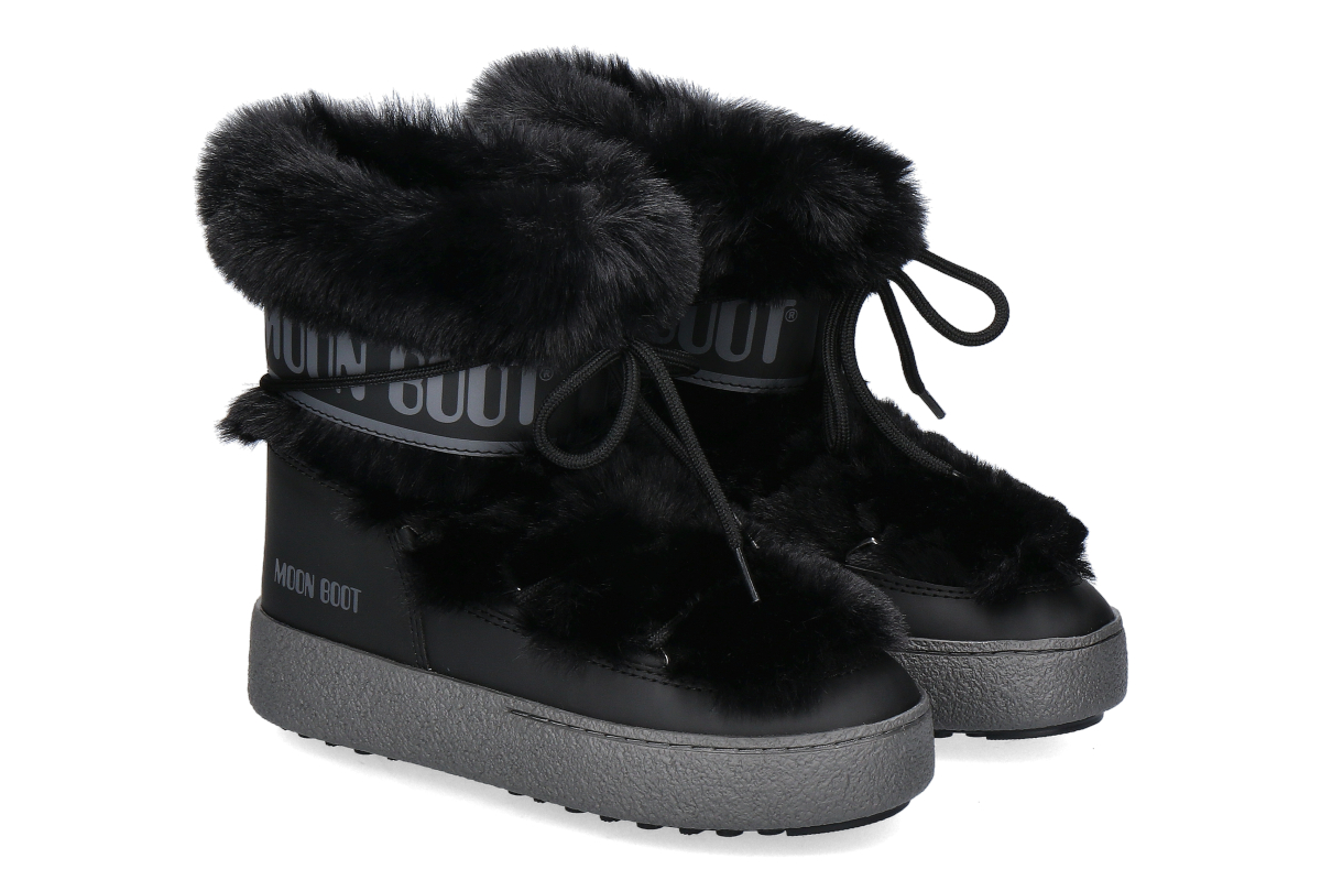 Moon Boot Boots LTRACK FAUX FUR - black/schwarz