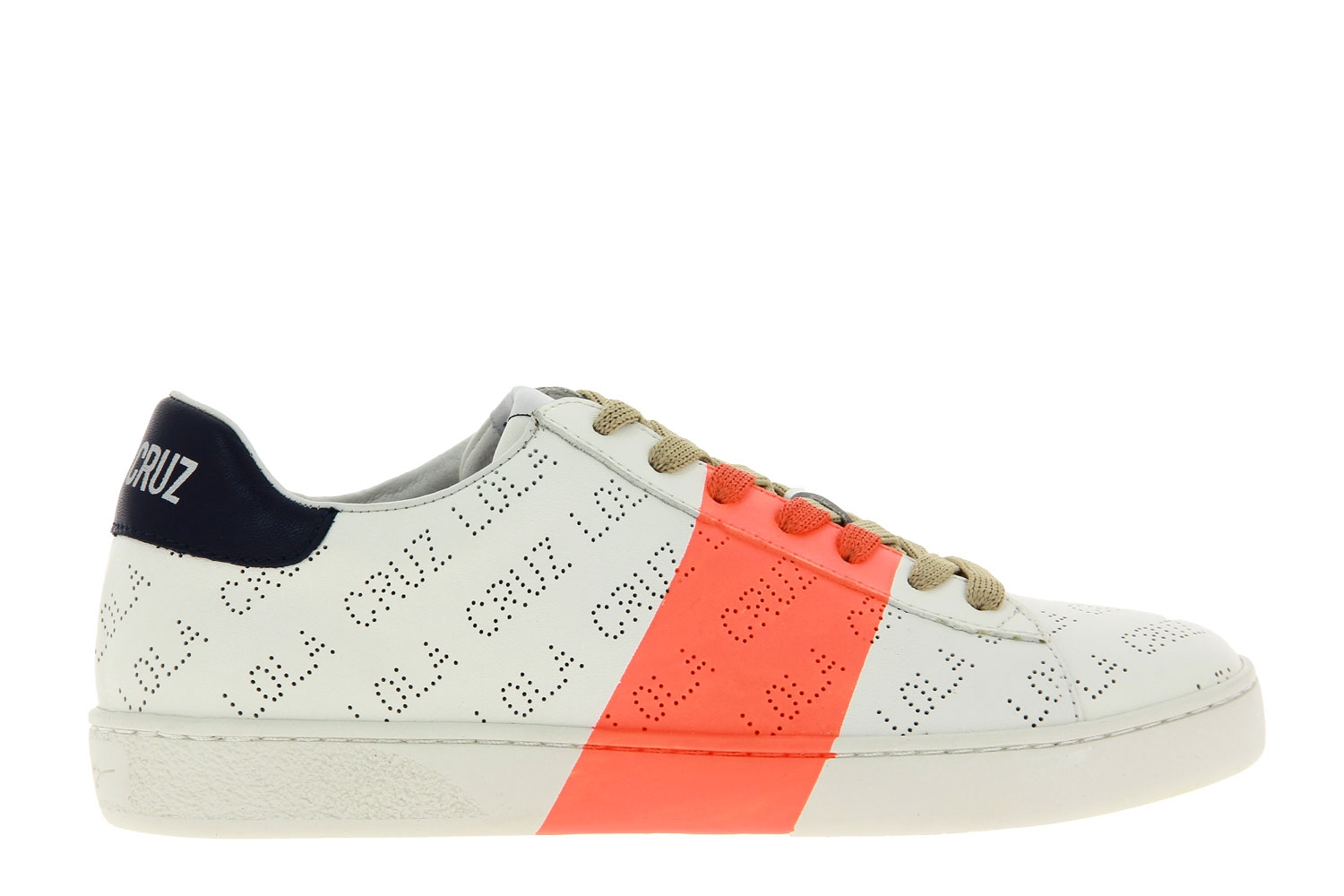 Lola Cruz Sneaker NAPPA ORANGE WHITE (39)