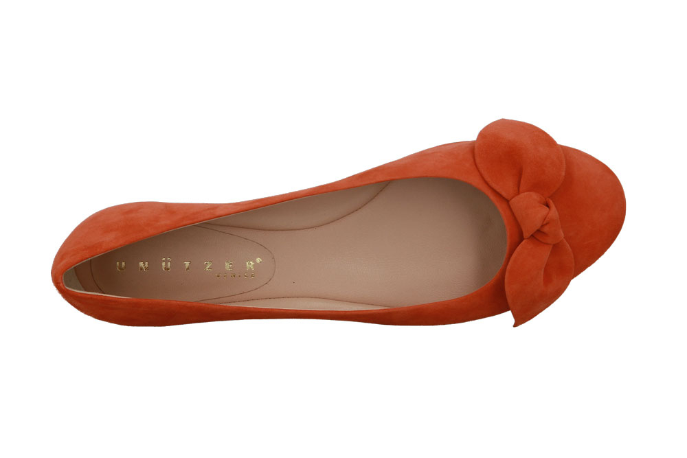 Unützer Ballerina CAMOSCIO ORANGE (39½)