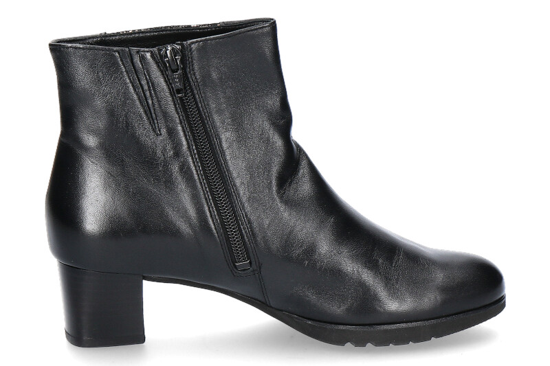 Hassia Stiefelette SEVILLA WEITE-G NAPPALUX BLACK ANTRACIT (38)