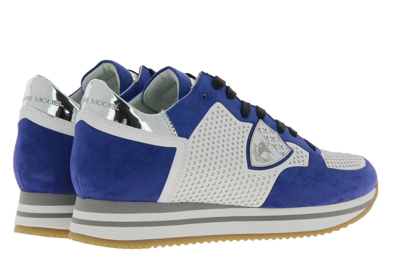 Philippe Model Sneaker TROPEZ TECHNIQUE STUD BLUE BLANC (37 )