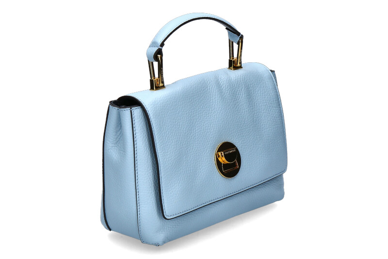 Coccinelle Tasche MINI GRAIN AQUARELLE- blau