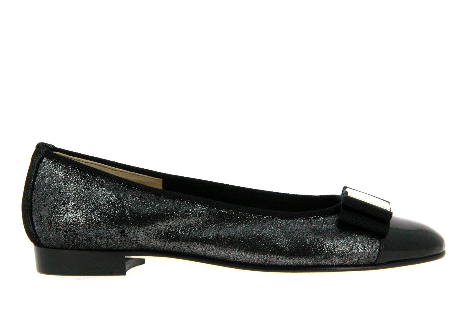 Gabriele Ballerina VERNICE NERO PUNTINA LAMINATA NERO (40)