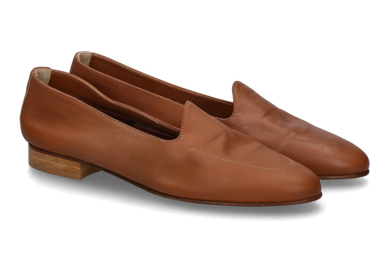 ScarpaRossa Slipper BENITO NAPPA COGNAC (37½)