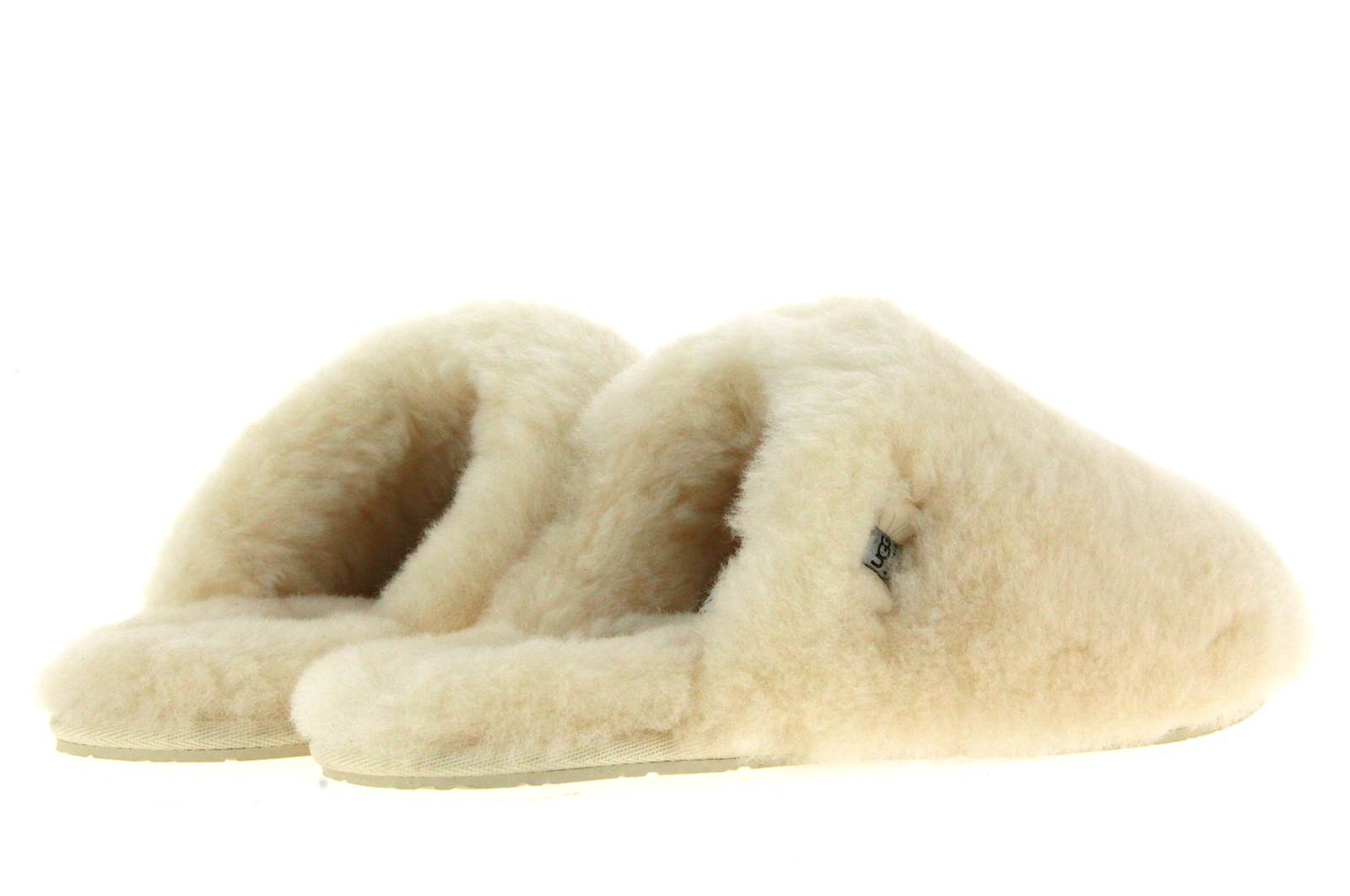 UGG Australia Hauspantoffel FLUFF CLOG NATURAL (38)