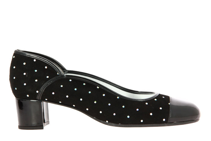 Azuree Cannes Pumps RALLYE MOON VERNIS NOIR (38)