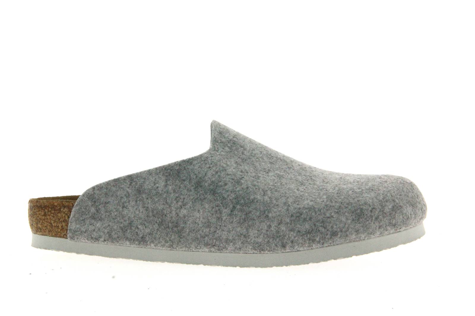 Birkenstock Clogs AMSTERDAM NORMAL BIKO-FILZ HELLGRAU (38)
