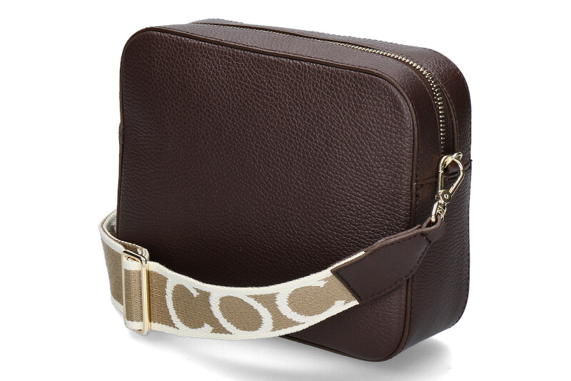 Coccinelle Umhängetasche MINI TEBE GRAINED LEATHER- fondant brown/braun Coccinelle Umhängetasche MINI TEBE GRAINED LEATHER- fondant brown/braun