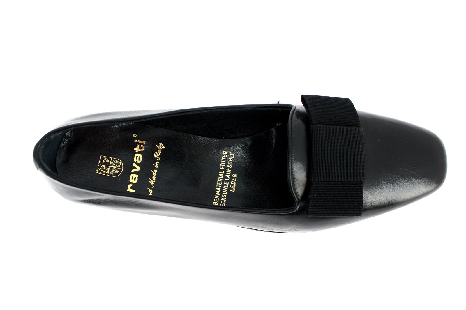 Gravati Slipper NAPPA NERO RIPS (37 )