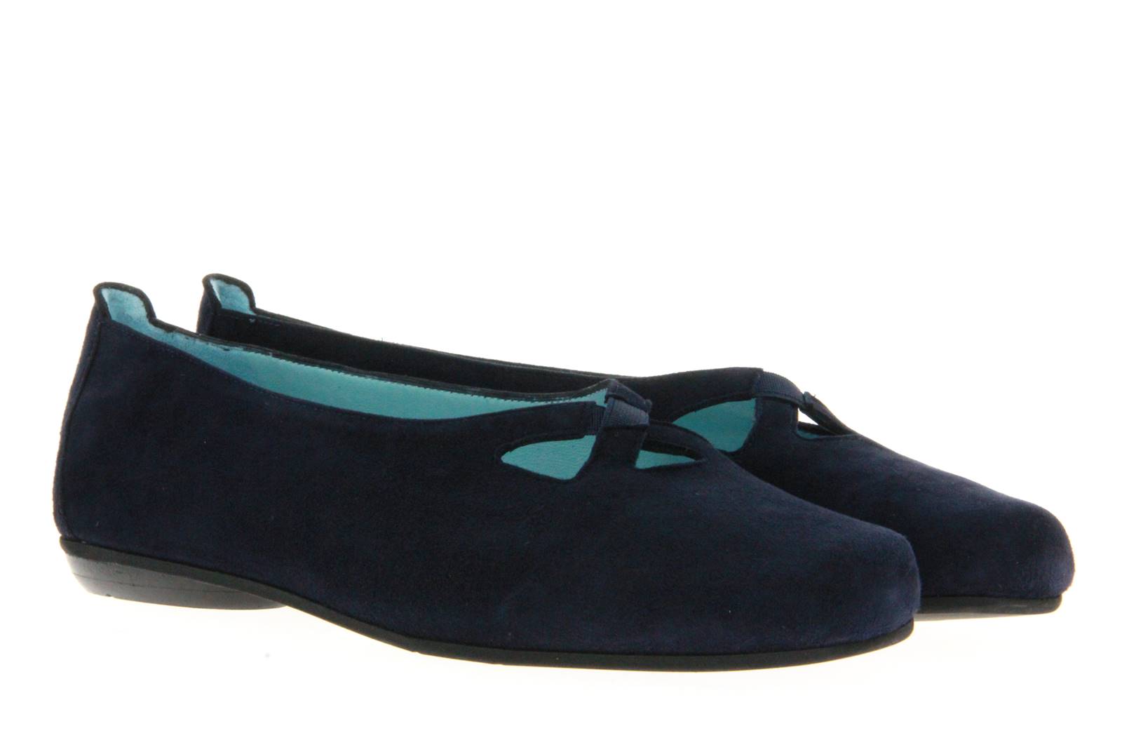 Thierry Rabotin Ballerina GILLIAN CAMOSCIO BLU  (39½)