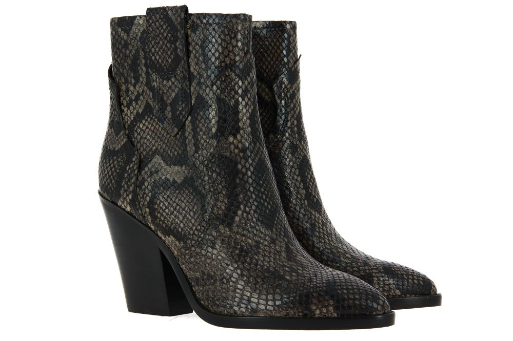 Ash Stiefelette ESQUIRE TAUPE PYTHON PRINT (37 )