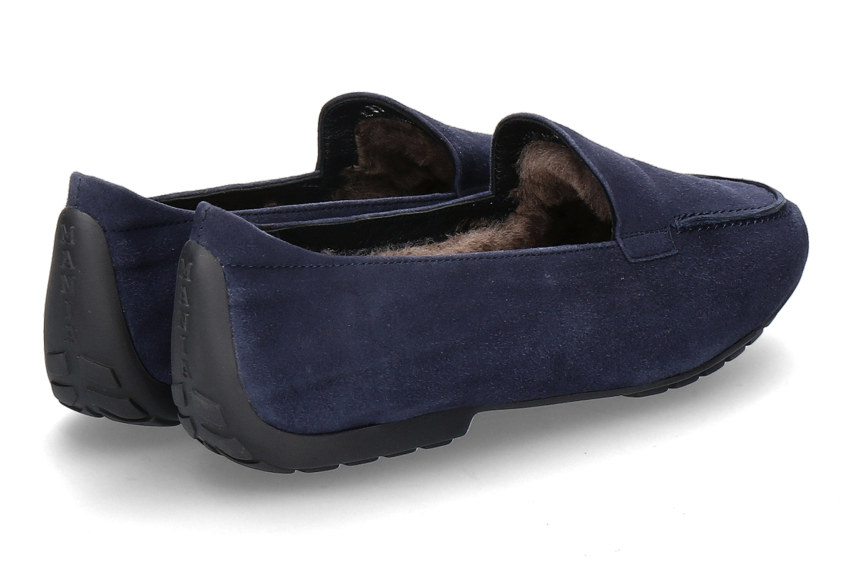 Mania Loafer gefüttert 25 CAMOSCIO- dunkelblau_242800243_2