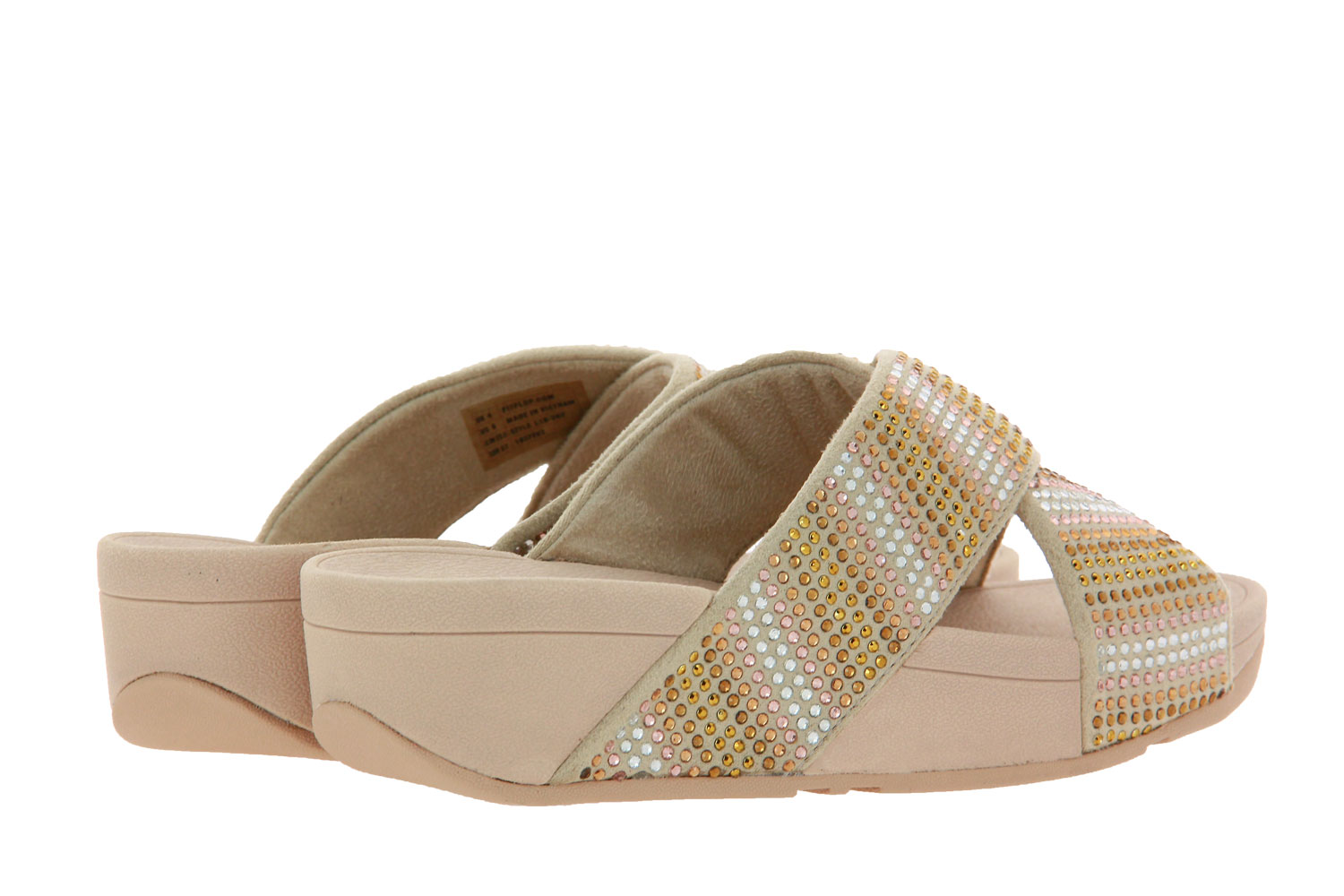 Fitflop Pantolette STROBE SLIDE GOLD MIX (40)