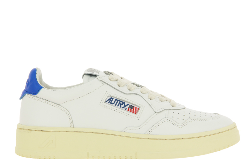 Autry Sneaker LOW WOMAN LEATHER WHITE/BLUE