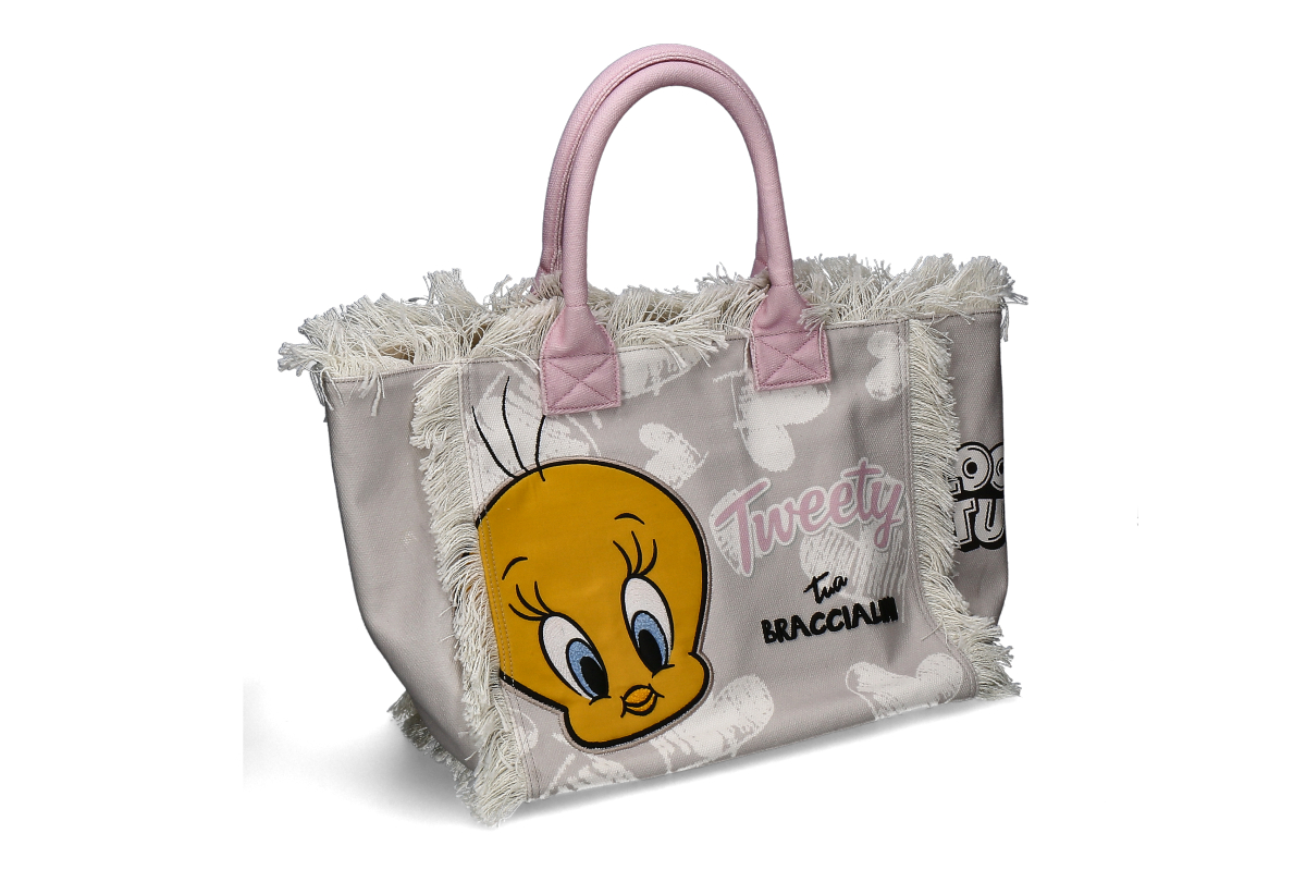 Braccialini Shopper TWEETY- beige