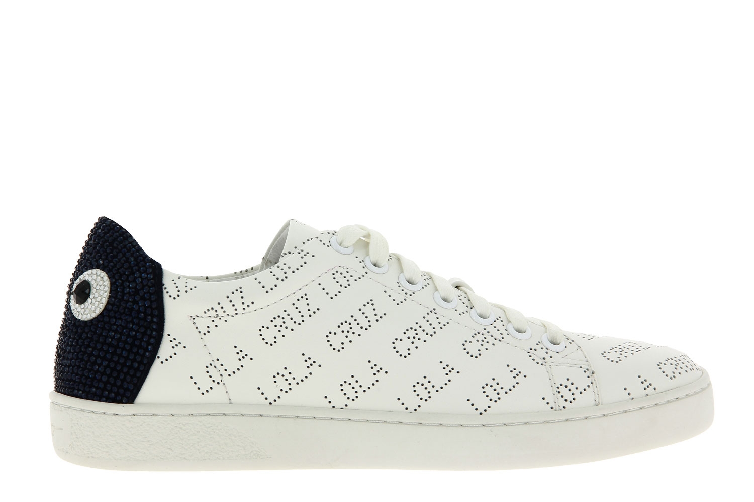 Lola Cruz Sneaker NAPPA WHITE BLUE MARINE (38)