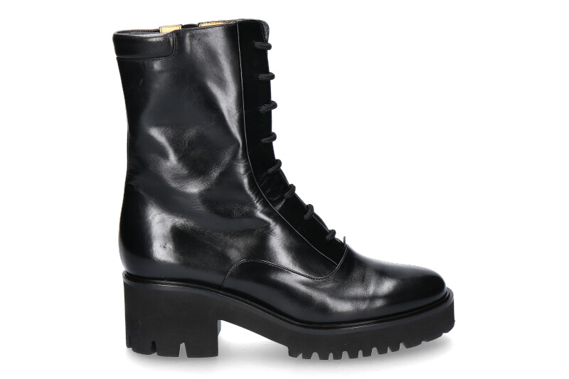 Truman's Schnürboots VITELLO NERO TACCO