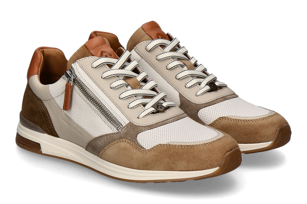 Ambitious Herren- Sneaker SLOW- offwhite/ beige