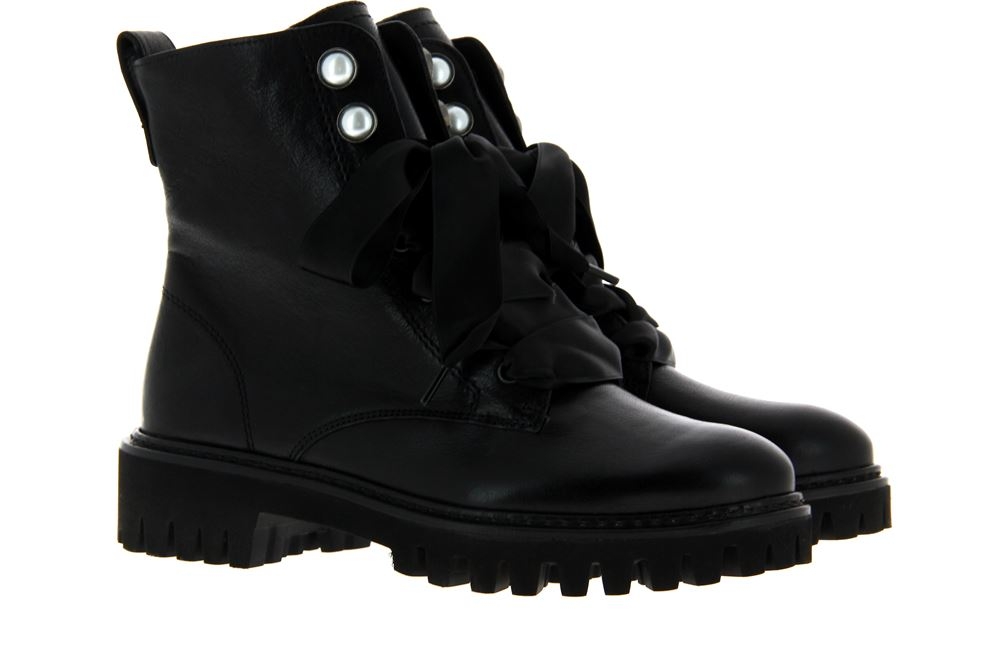 Paul Green Stiefelette WASHED CALF BLACK (38½)