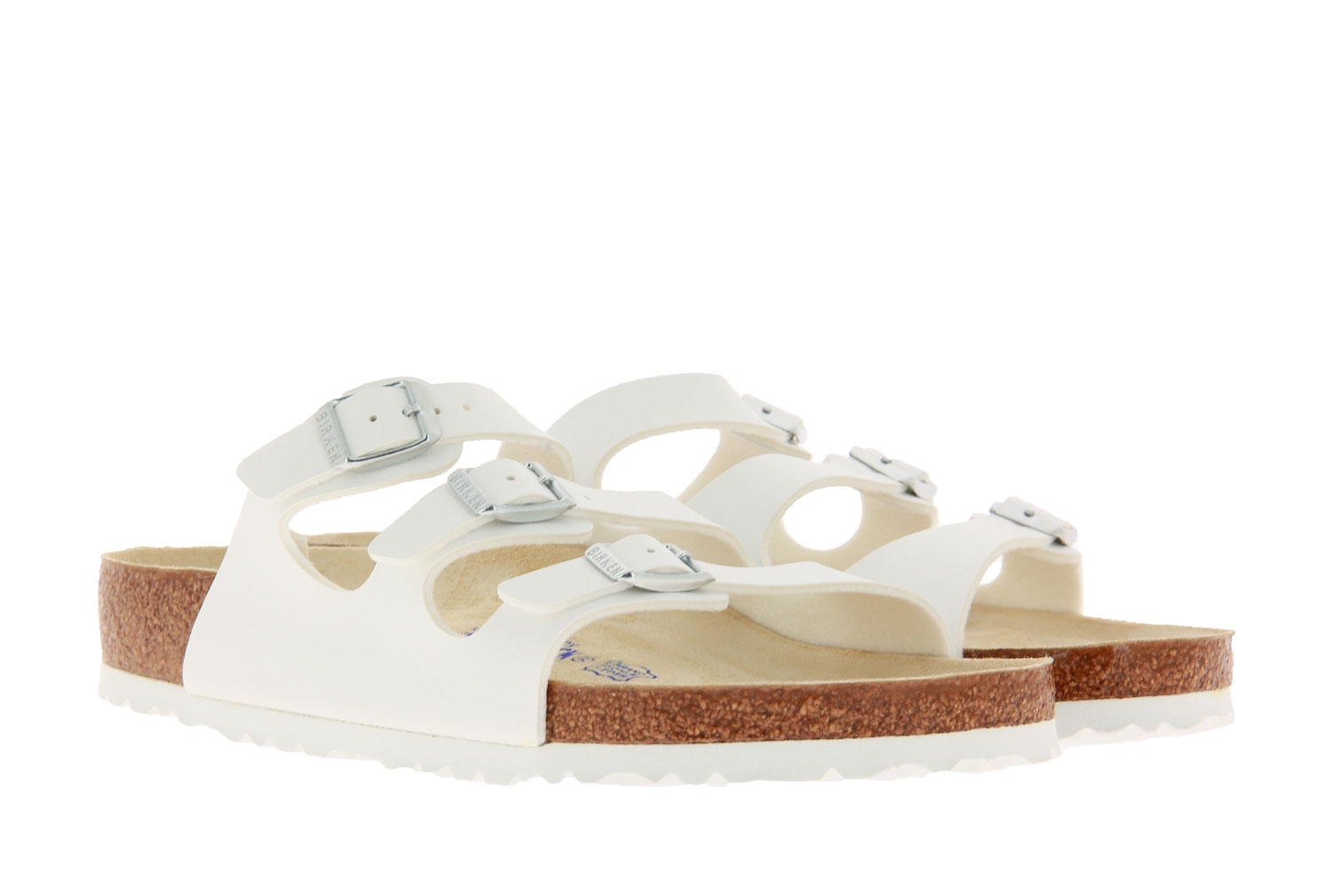 Birkenstock Pantolette NORMAL FLORIDA BIRKO-FLOR WHITE (42) Birkenstock Pantolette NORMAL FLORIDA BIRKO-FLOR WHITE (42)