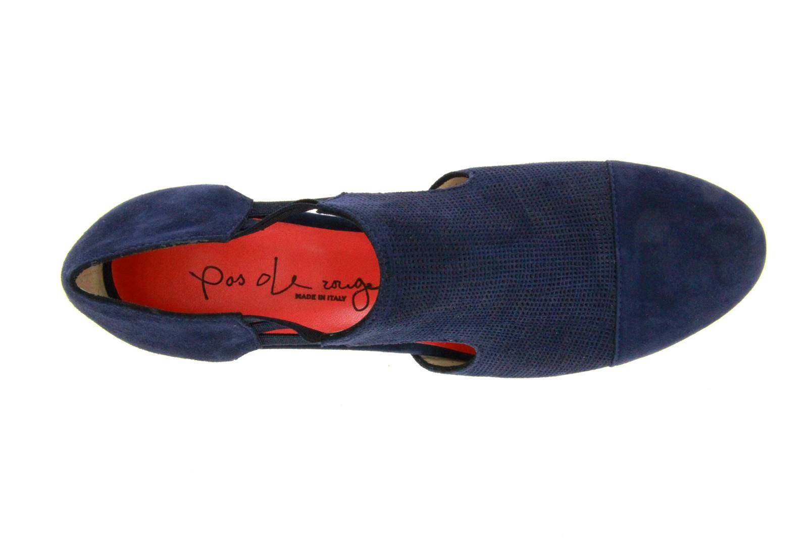 Pas de rouge Slipper NICO CAMOSCIO NAVY (35)