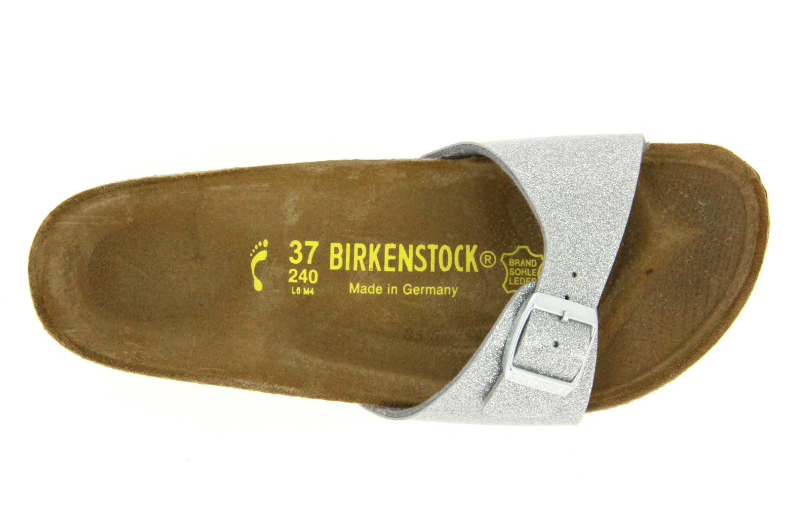 Birkenstock Pantolette MADRID SCHMAL MAGIC GALAXY SILVER (40)